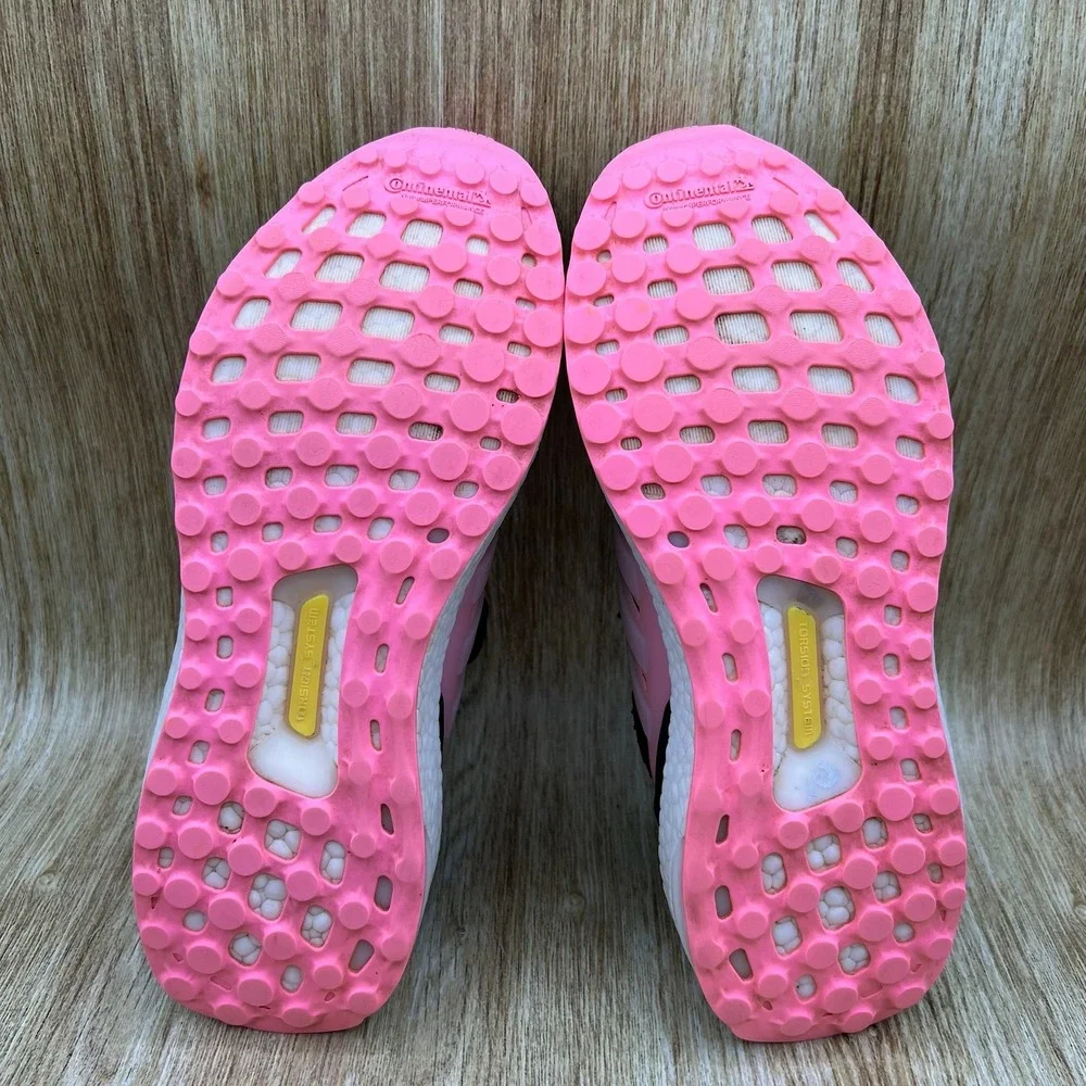 Adidas Ultraboost 5.0 DNA Womens Size 7.5 Shoes Black Beam Pink Running Sneakers